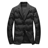 森林猎人2026新款西装男装90%白鸭绒羽绒服轻薄外套1111p245，男装羽绒服，电商D222