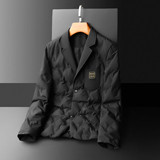 2026新款西装男90%白鸭绒羽绒服冬装外套5666p245，男装羽绒服，电商D222