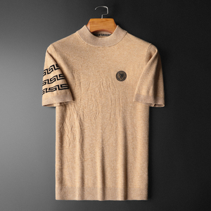 2026秋冬羊絨衫羊毛針織衫打底修身短袖7028p215圖片