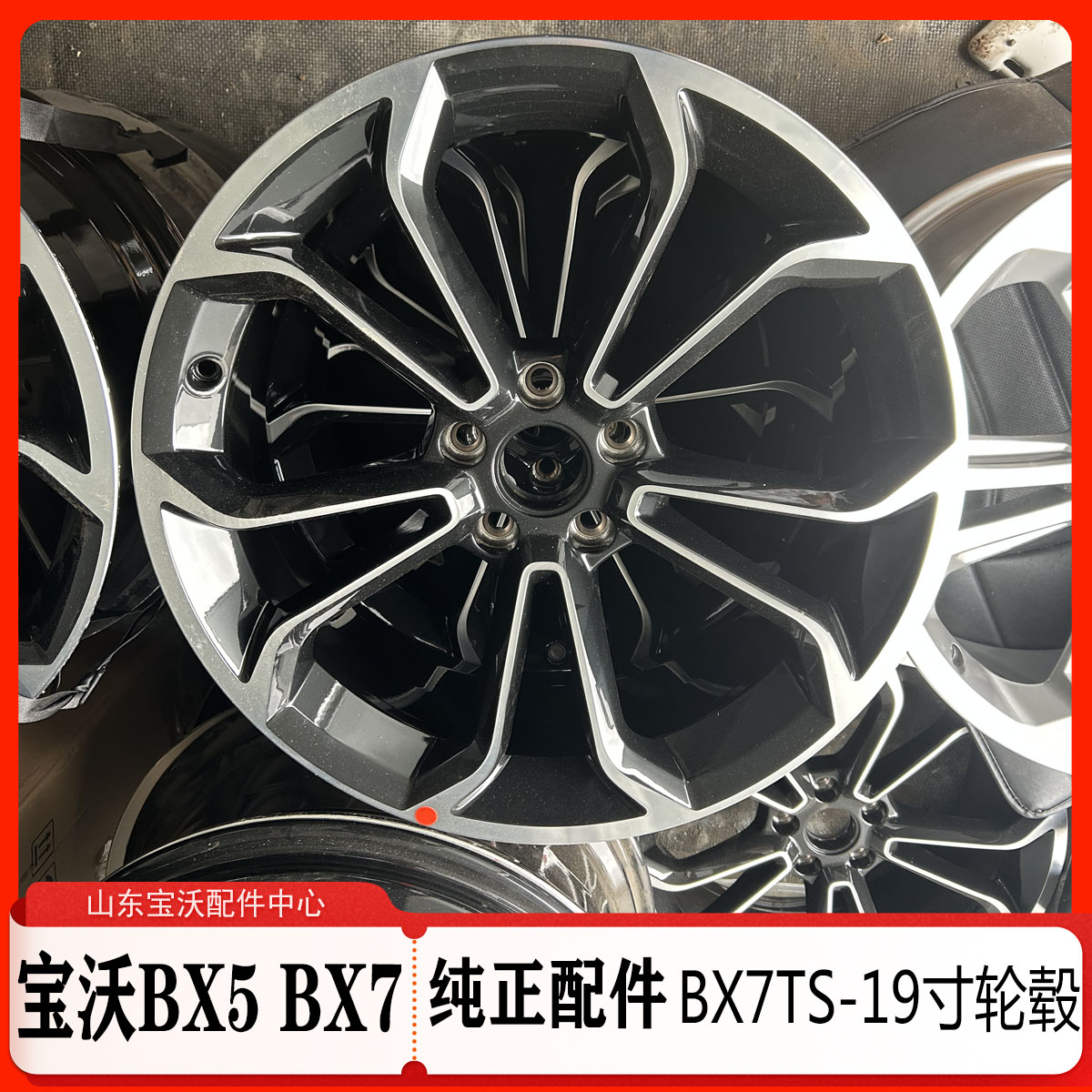 宝沃BX7TS运动版19寸轮毂钢圈车轮轮胎轮 全系可改 原厂配件 包邮