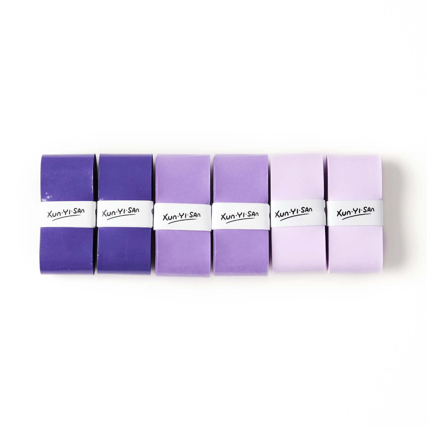 寻一三粘性吸汗带网球拍手胶紫色葡萄羽毛球拍握把胶舒适防滑柔软