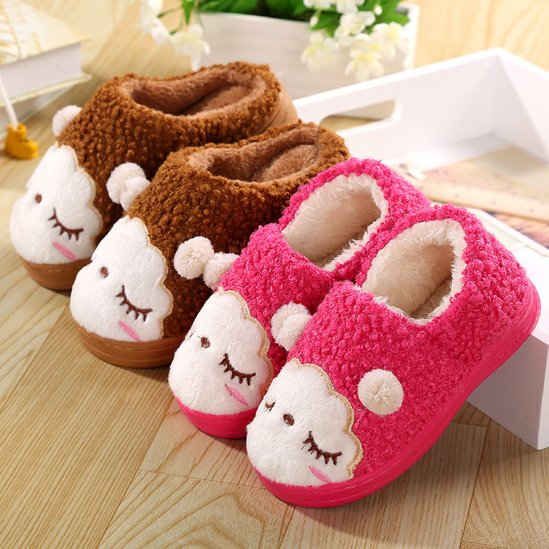 Pantoufles enfants en autre pour hiver - semelle caoutchouc Wear - Ref 1016550 Image 5