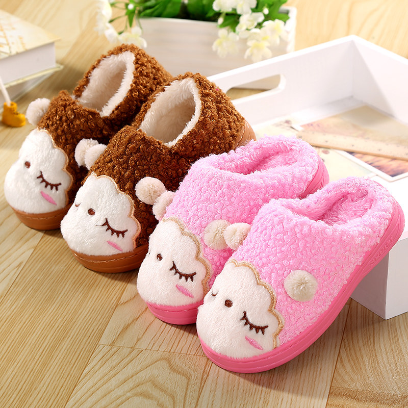 Pantoufles enfants en autre pour hiver - semelle caoutchouc Wear - Ref 1016550 Image 3