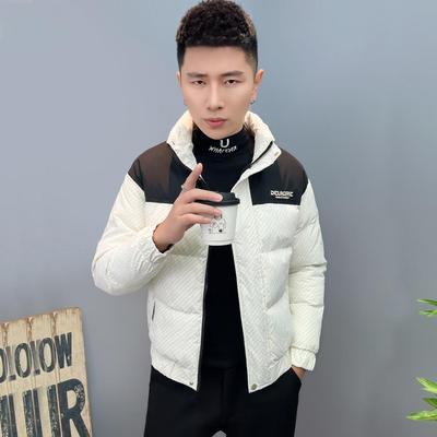 冬季羽绒棉服男款休闲痞帅撞色