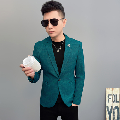 韩版修身潮流春秋高级感小西装