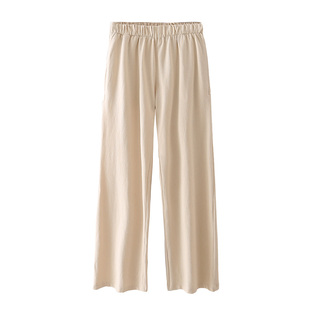 子宽松百搭高腰卫裤 直筒裤 休闲裤 垂感长裤 子女 阔腿裤 bm风裤 运动裤