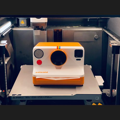 桌搭摆件宝丽来3D打印纸巾盒