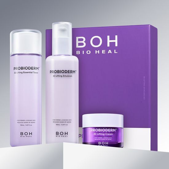 韩国直邮代购正品 BOH百析珀植酵萃三维弹力紧致水乳两件套装