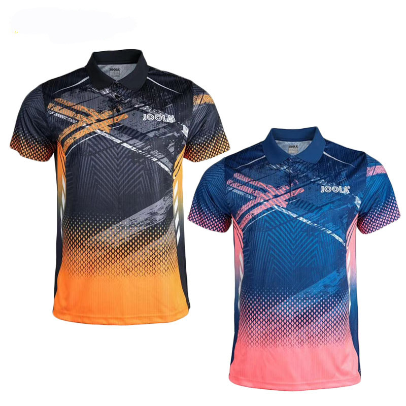 JOOLA优拉尤拉夏季乒乓球运动服男女短袖速干透气T恤比赛服夏之冰