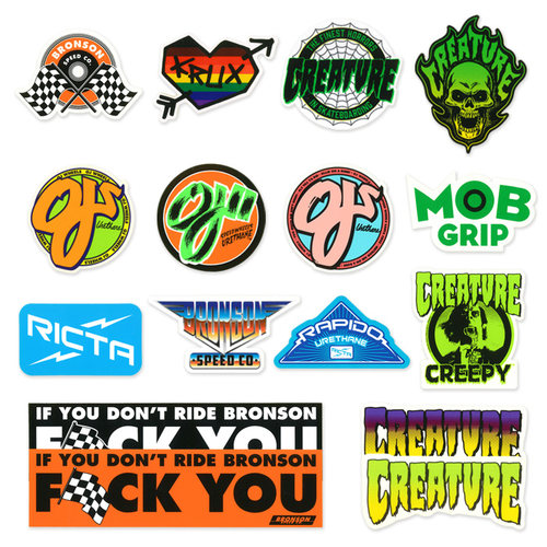 Creature车身透明材质丝印车贴