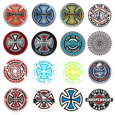 INDEPENDENT滑板潮牌贴纸防水