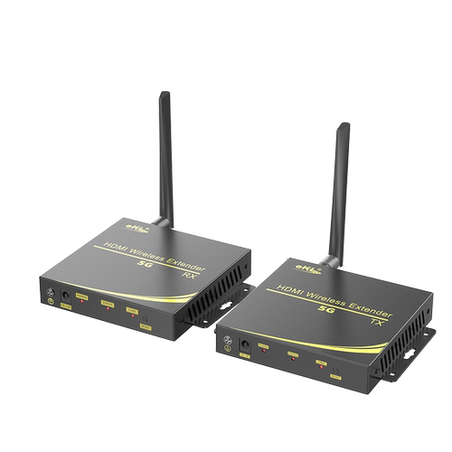 EKL-WE100 HDMI无线传输器延长器收发器高清发射接收器同屏器100米1080P