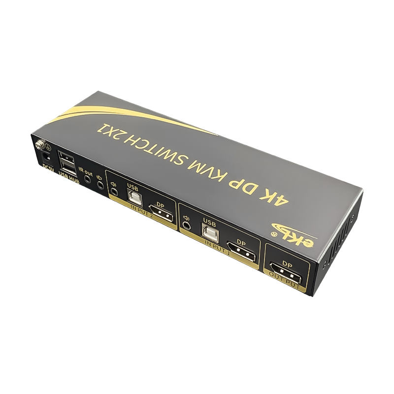 EKLDPKVM切换器2口usb显示器
