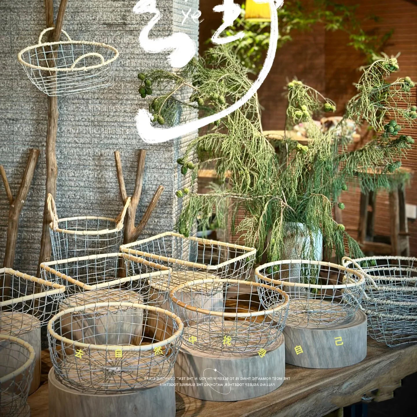 日式烘焙面包篮超市陈列筐金属网格铁艺铁丝镂空收纳篮鸡蛋点心框