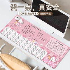 加热鼠标垫冬天宿舍学生写作业暖手垫办公室超大电脑桌面防水发热桌垫可定制图案速热卡通鼠标垫女生高颜值