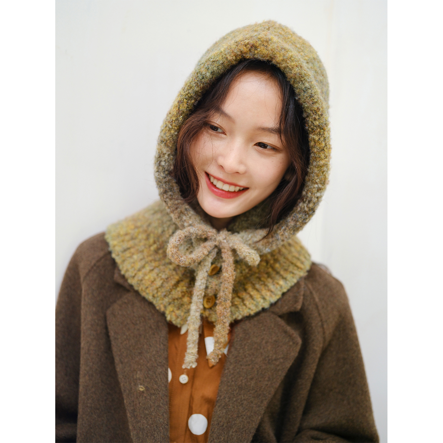 保暖帽子围巾一体巴拉克拉法帽