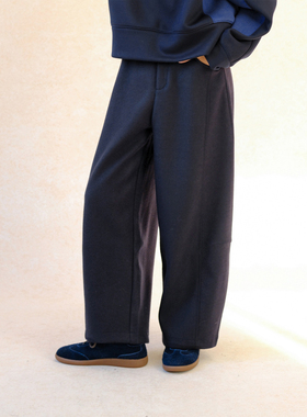 自然而蓝丨立体造型的弯刀裤 通勤好穿 另一个选择  25冬季新品