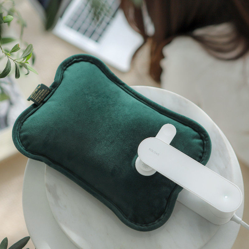 素乐R1热水袋充电式暖手宝敷肚子可爱毛绒防爆暖宝宝电热宝暖水袋,居家日用,热水袋,淘宝优惠券,粉丝福利购,淘宝优惠卷