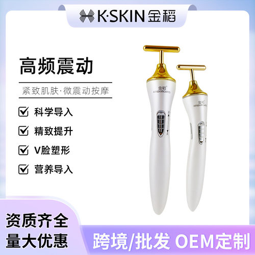 金稻震动电动美容棒脸部美容导入吸收面部按摩器KD9060瘦脸