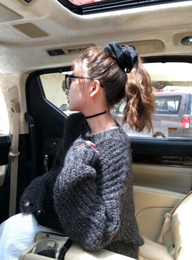 送运费险小个子毛衣加厚宽松上衣