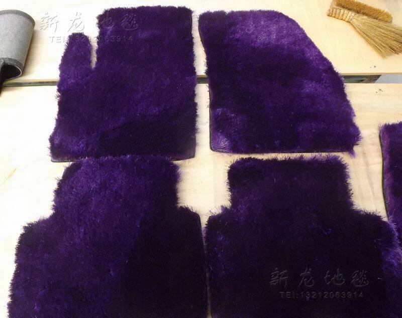 高档南韩丝汽车脚垫汽车地毯路虎揽胜极光运动行政版冰丝脚垫定做