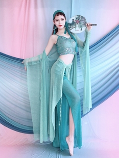 青蛇白蛇古风古典舞汉元素中国风表演出上镜前世今生舞蹈服肚皮舞