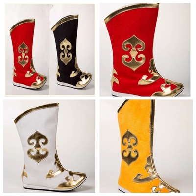 打鼓靴子戏剧民族变脸舞蹈演出动漫将军士兵武生男女财神哪吒靴子