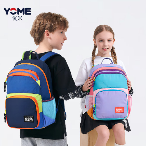 YOME优米韩版大容量轻便书包