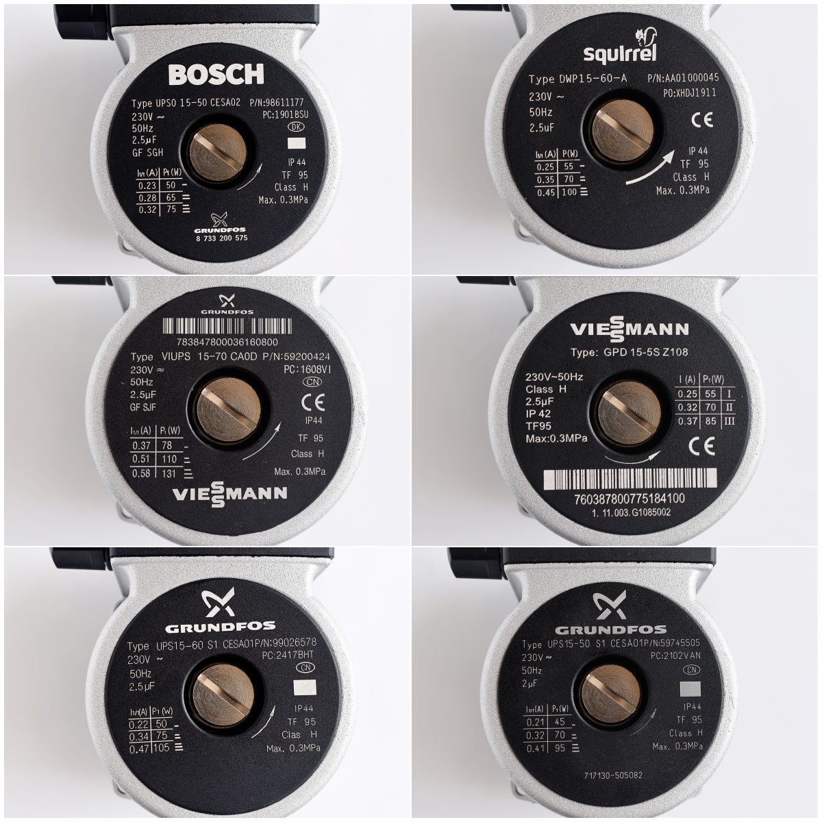 博世菲斯曼格兰富壁挂炉水泵电机