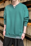 秋冬新款套头圆领时尚大码修身宽松T恤卫衣男XZ1415-2#W5509#，男装卫衣，星座301D-4(原星座1004-4）