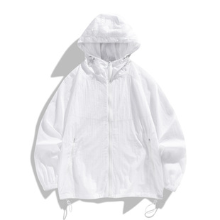 夏季 复古休闲百搭连帽皮肤衣 防晒衣男女轻薄潮流青年情侣时尚