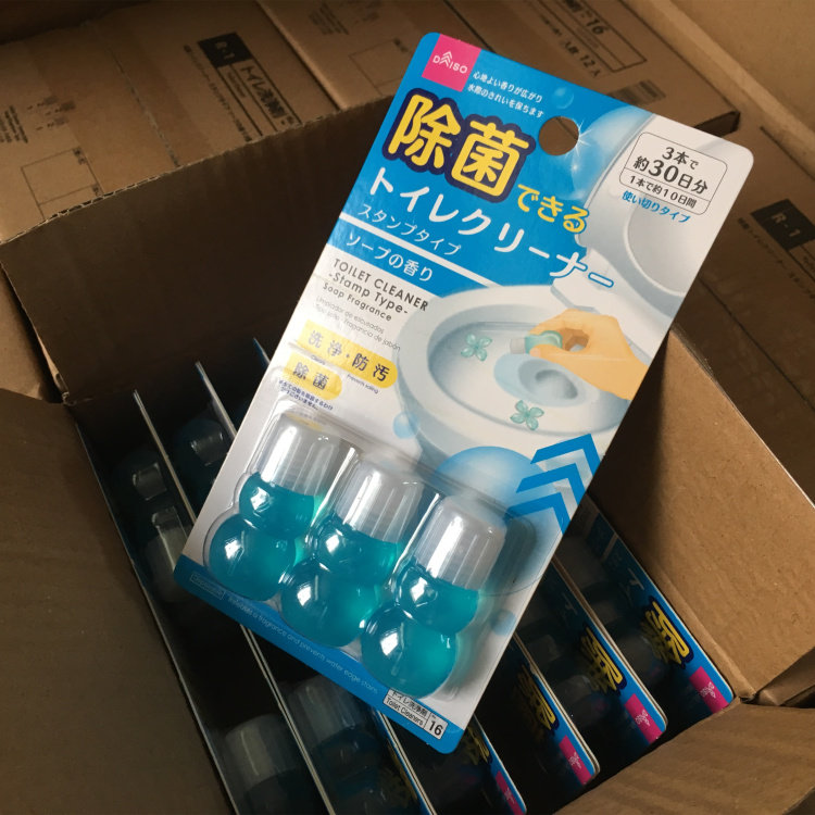 出口日本单！！马桶凝胶花洁厕除垢剂 活性剂、除菌剂