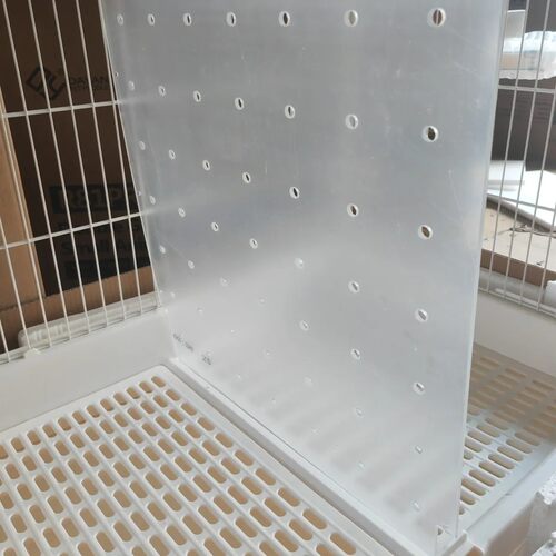 达洋兔笼R81Pro中间隔板透明亚克力隔板兔子荷兰猪分隔板4mm