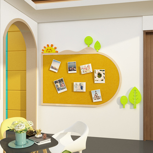 心理咨询室角布置装饰画心灵健康辅导治疗愈系毛毡照片文化墙面贴