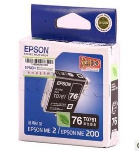 原装 爱普生 Epson TO761 墨盒 T0761BK ME200 ME2打印机黑色