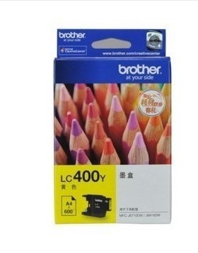 【原装】 兄弟LC400Y 黄色 墨盒 适用MFC-J430W J825DW