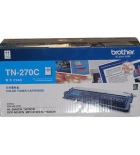 原装 兄弟Brother TN-270C 青色粉盒 HL-3040CN HL-3070CW 粉仓