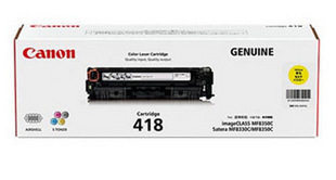 佳能Canon CRG-418 Y黄色硒鼓 MF8350Cdn,8380Cdw 全新原装