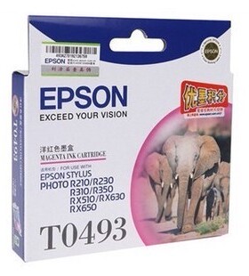 爱普生 爱普生T0493墨盒 epson RX510 RX630 RX650 R310 R350