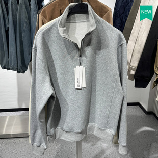 秋季 休闲半高领休闲加绒宽松卫衣0761311 新品 美式 803 男装 柜329