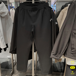 男装 黑色休闲裤 皱痕效果裤 断码 800直筒长裤 春季 子ZA7380514 特价