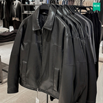 柜529！秋冬男装仿皮棉服boxy fit拉链夹克夹男士棉外套ZA8281322