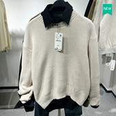 3920325 柜329 712 混纺基本款 纯色圆领毛衣套头衫 秋冬新款 男装