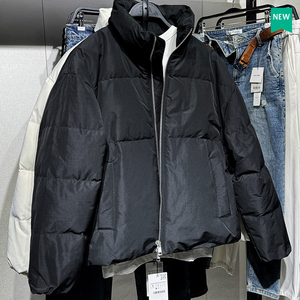 柜999！冬季新款男装简约立领羽绒服外套男士厚款羽绒夹克7627320