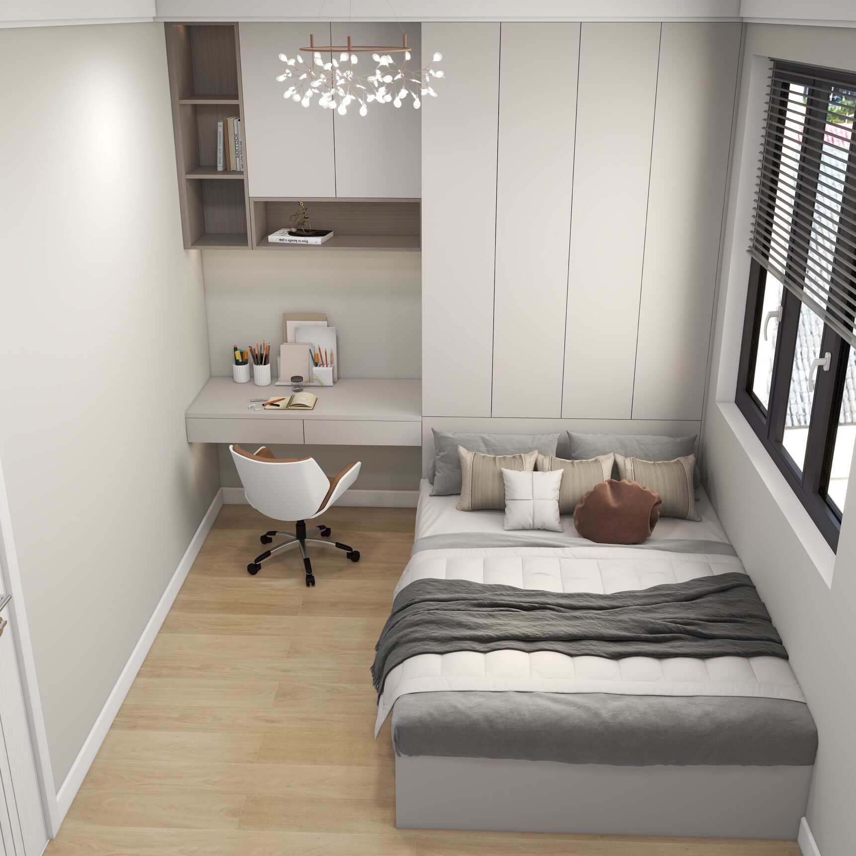 上海兔宝宝千年舟全屋定制衣柜榻榻米一体小户型整体儿童书房卧室