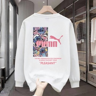 卫衣男士 新款 春秋季 品牌纯棉圆领长袖 常规内搭上衣 打底衫 奥莱