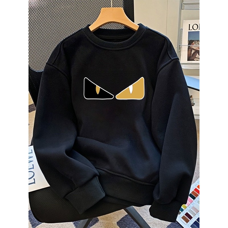 【奥莱】奥特莱斯圆领卫衣男宽松秋冬潮牌美式高街潮流打底衫上衣,男装,秀禾服,淘宝优惠券,粉丝福利购,淘宝优惠卷