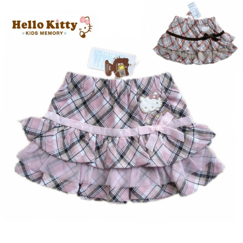 特卖Hello Kitty专柜正品秋冬款女童装半身裙短裙蛋糕裙133016401