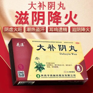 大补阴丸正品 滋阴降火阴虚火旺非浓缩丸北京同仁堂大阴丸 花溪6袋