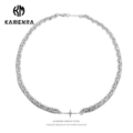 Steel Color S Size (Chain Length about 50cm)
